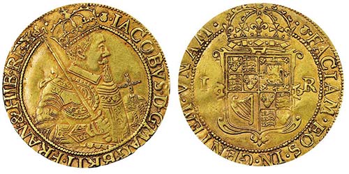 Scotland
James VI 1567-1625
Unite ... 