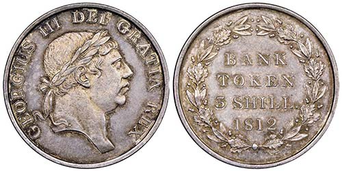 George III 1760-1820 
3 Shillings, ... 