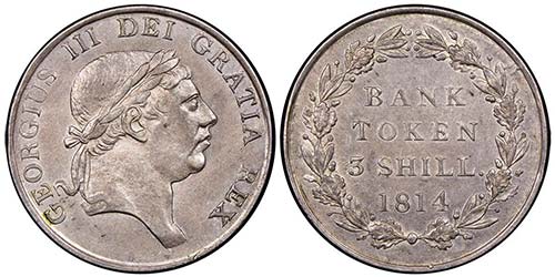 George III 1760-1820 
3 Shillings, ... 