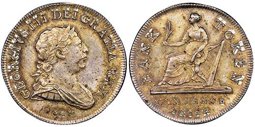 George III 1760-1820 
30 Pence ... 