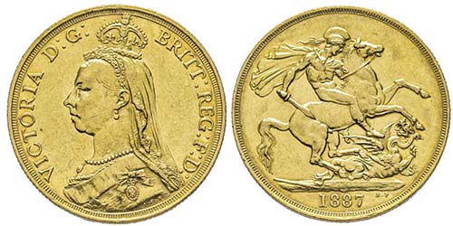 Victoria 1837-1901  
2 Pounds, ... 