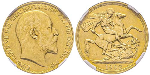 Edward VII 1901-1910
2 Pounds, ... 