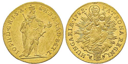 Josef II 1765-1790
Ducat, 1782, AU ... 