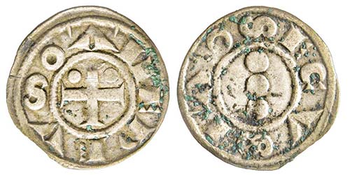 Amedeo III 1103-1148
Denaro ... 