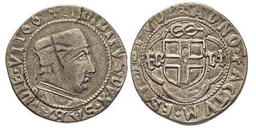 Filippo II 1496-1497
Testone, I ... 