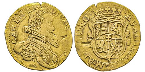 Carlo Emanuele I 1580-1630
Doppia, ... 