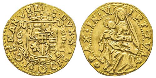 Carlo Emanuele I 1580-1630
Ducato, ... 
