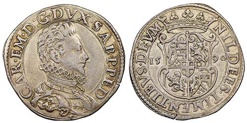 Carlo Emanuele I 1580-1630
Mezzo ... 