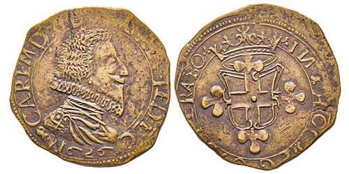 Carlo Emanuele I 1580-1630
Falso ... 