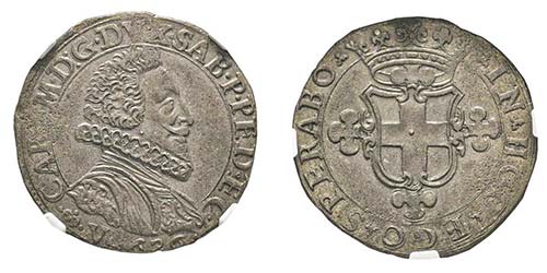 Carlo Emanuele I 1580-1630
2 ... 