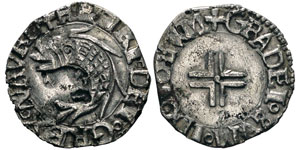 Henri I dAlbret 1516-1555 Liard ... 
