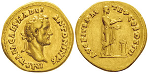 Antoninus Pius 138-161Aureus, ... 
