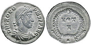 Procopius 365-366Siliqua, ... 