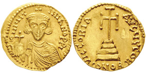 Justinien II 685-695Solidus, ... 