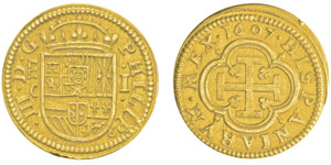 Felipe III 1598-16211 Escudo, ... 