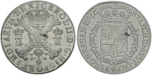 Carlos II 1665-1700Patagon, ... 