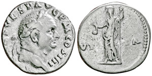 Vespasianus 69-79 Denarius, Roma, ... 