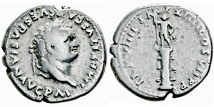Titus 79-81 Denarius, Rome, 79, AG ... 