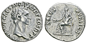 Nerva 96-98 Denarius, Rome, 96 AG ... 