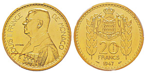 Monaco, Louis II 1922-1949 Essai ... 