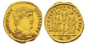 Magnentius 350-353 Solidus, Rome, ... 