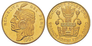 Peru, République 1822 à nos ... 