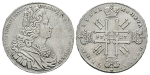 Russia, Pierre II 1727-1730 ... 