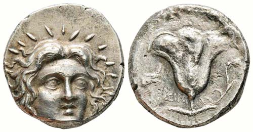 Caria, Rhodes, 230-205 avant J.-C. ... 