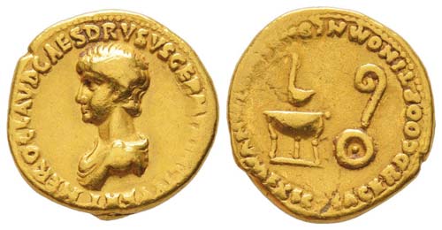  Nero 54-68 après  J.-C.  Aureus, ... 