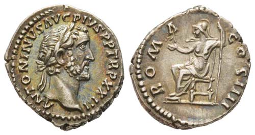 Antoninus Pius 138-161 Denarius, ... 