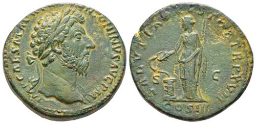 Marcus Aurelius 161-180 ... 