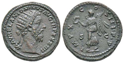 Marcus Aurelius 161-180 Dupondius, ... 