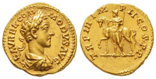 Commodvs 180-192 Aureus, Rome, ... 
