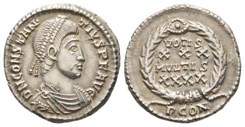 Constantius 337-361 Silique, ... 