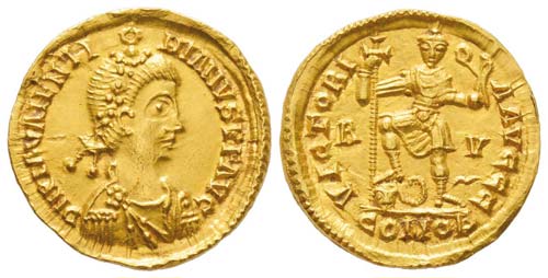 Valentinianus 425-455 Solidus ... 