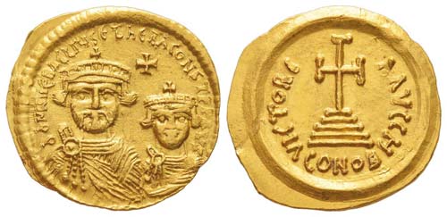 Héraclius 610-641 Solidus, ... 