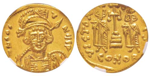 Constantin IV 668-685 Solidus, ... 