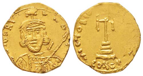 Tiberius III 698-705 Solidus, ... 