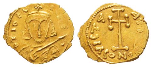 Tiberius III 698-705 Tremissis, ... 