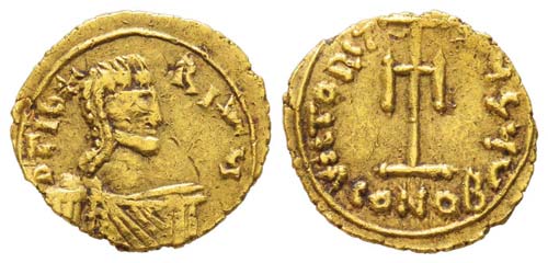 Tiberius III 698-705 Tremissis, ... 