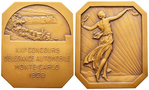 Monaco, Louis II 1922-1949 Plaque ... 