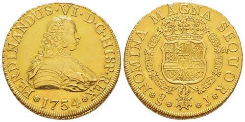 Chile, Ferdinando VI 1746-1760 8 ... 