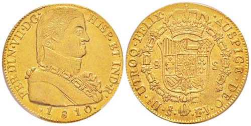 Chile, Ferdinand VII 1808-1833 8 ... 