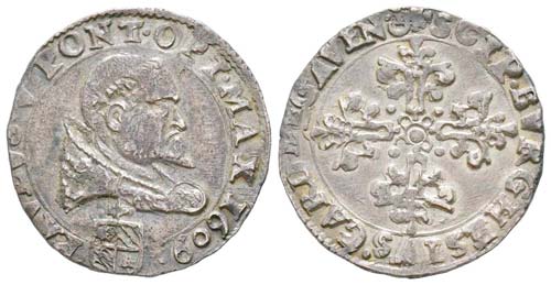 Paulus V 1605-1621 Mezzo Franco, ... 