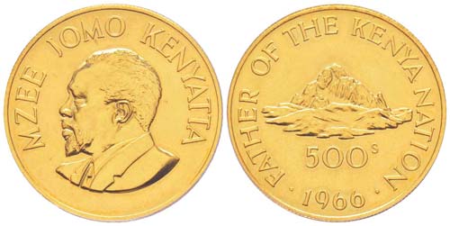 Kenya, République 500 shilling, ... 