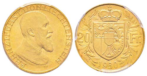 Liechtenstein Franz I 1929-1938    ... 