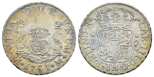 Mexico Carlo III 1759-1788 2 ... 