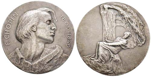 Poland, Médaille de Frédéric ... 