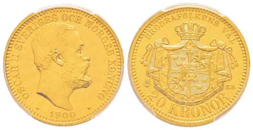 Sweden, Oskar II 1872–1907 20 ... 
