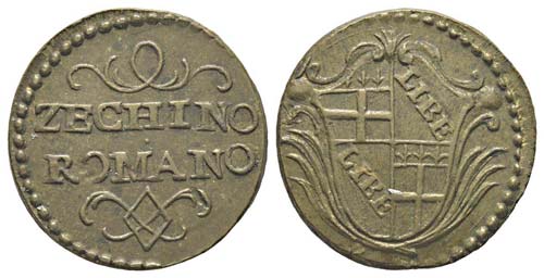 Peso monetario - Clemens XII ... 